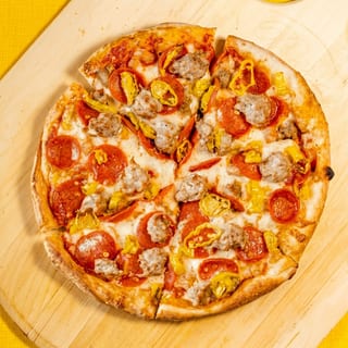 Jerry Garcia Meat Lovers Pizza