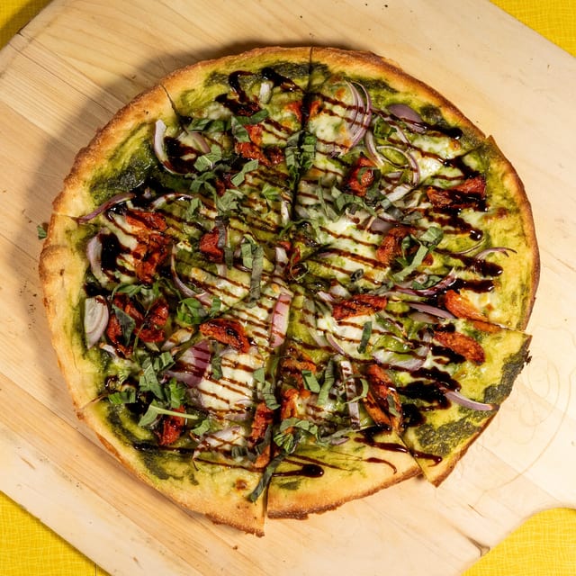 Oh. Martha Caprese Pizza.