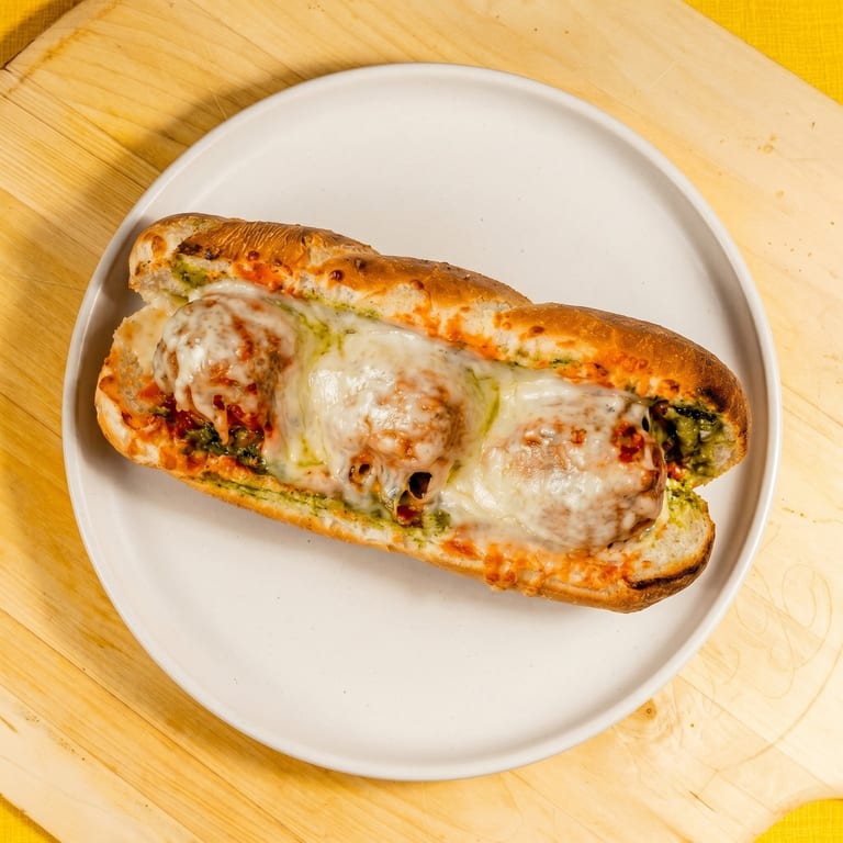 Delicious Meatball Sub Awaits