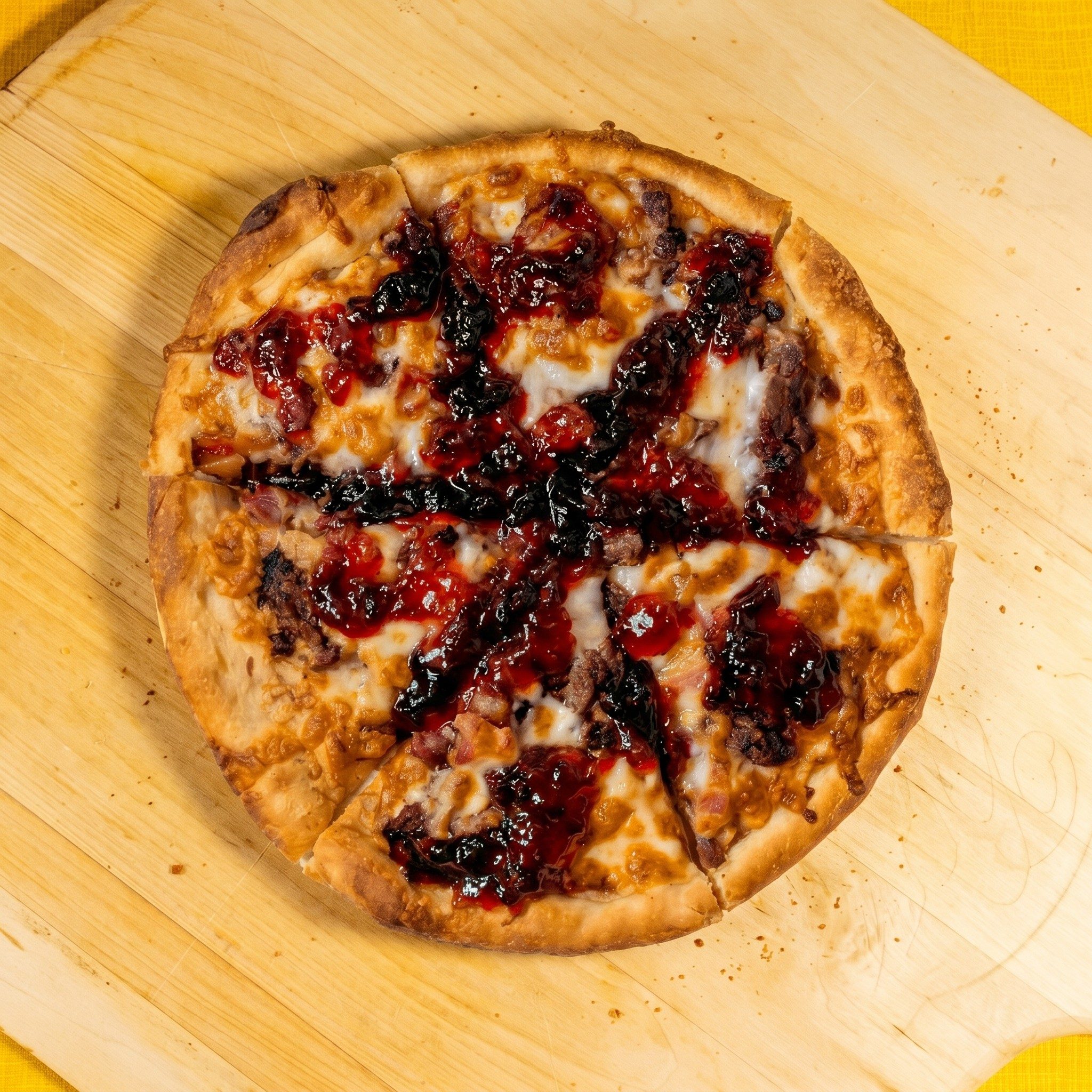Shaggy & Scooby PB&J Cauliflower Crust Pizza.