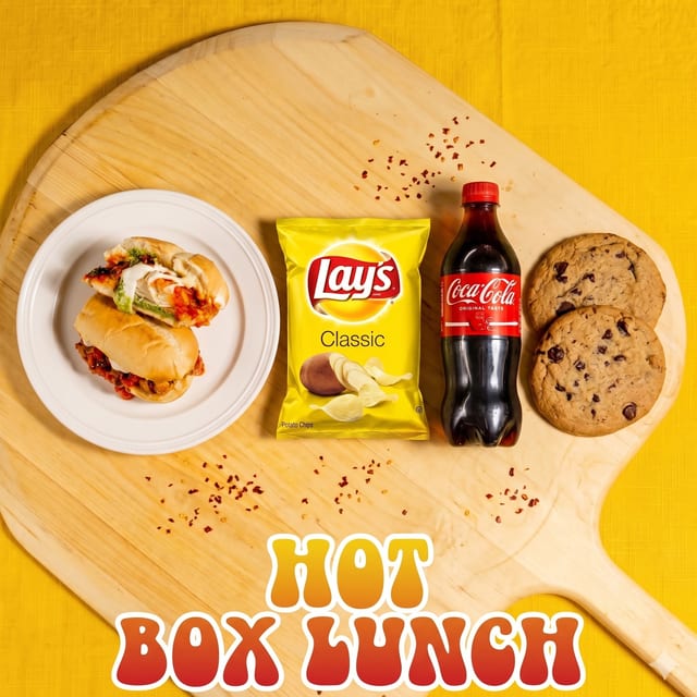 Hot Box Lunch.