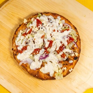John Belushi Greek Pizza